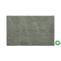 Badematte Bio Hanna in Olivgrün ca. 60x100cm - Olivgrün, Natur, Textil (60/100cm) - ecoTree