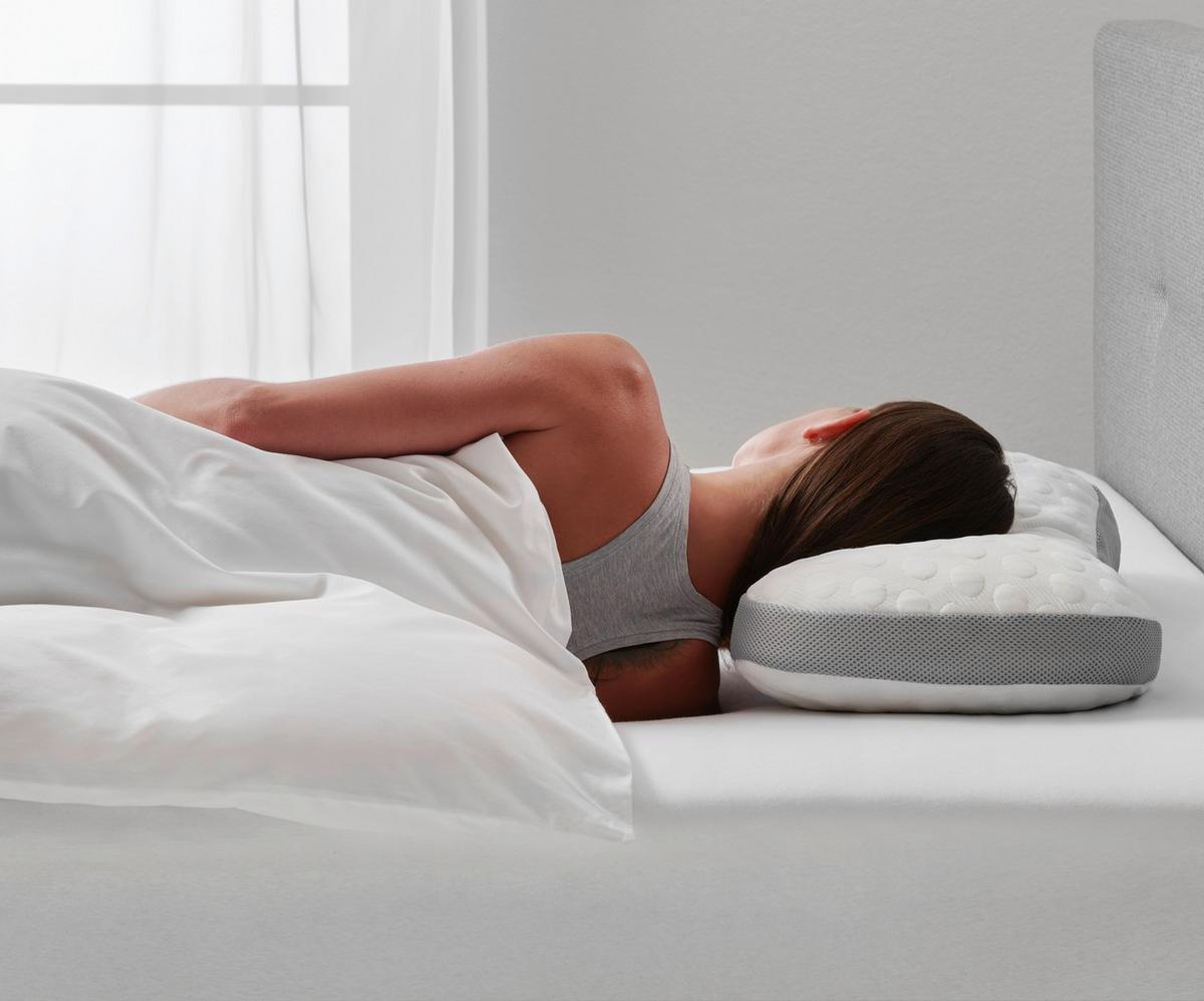 Nyakpárna Lucy 36/60/6 - fehér, textil (36/60cm) - Nadana