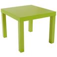 Klubska Mizica Nora - zelena, Moderno, leseni material (55/42/55cm) - Mömax modern living