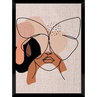 Bild Image Image ca. 30x40cm - Dunkelbraun/Beige, Holzwerkstoff/Papier (30/40cm) - Modern Living