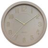 WANDUHR CALMO - Beigebraun, Glas/Kunststoff (30,5/4,3cm) - Mömax