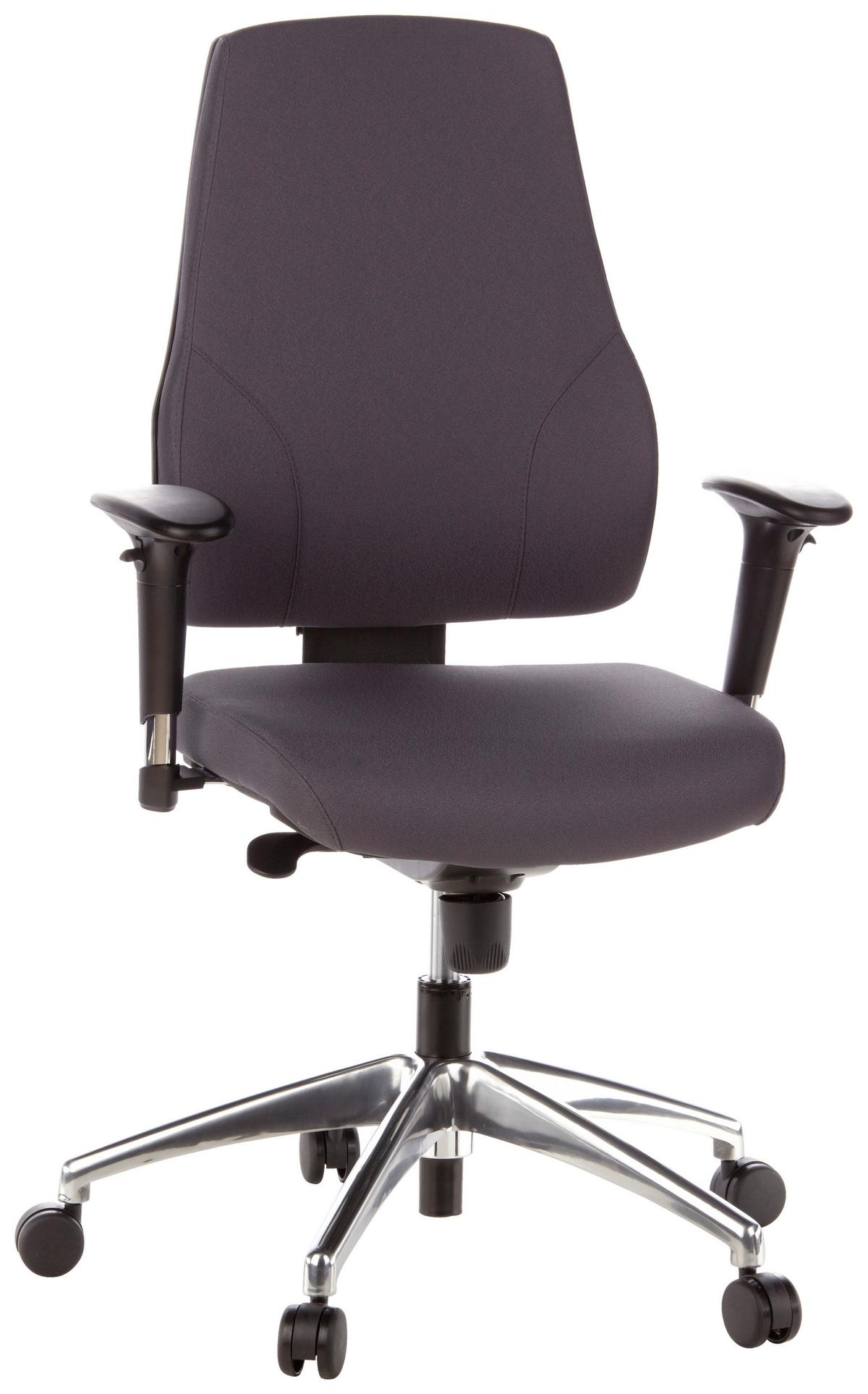 Drehstuhl Pro-Tec 200 Anthrazit - Anthrazit, MODERN, Kunststoff/Textil (60/126/45cm) - MID.YOU