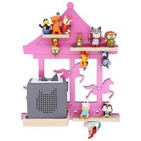 Otroška Polica Boarti, Pink - pink, Moderno, leseni material (35/41/19cm) - MID.YOU