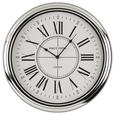 Wanduhr Gaston Silber - Silberfarben, KONVENTIONELL, Metall (40cm) Wanduhr Gaston Silber - Silberfarben, KONVENTIONELL, Metall (40cm)