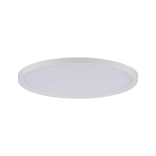 LED-Paneel Panel Areo in Weiß max. 12 Watt - Weiß, Basics, Kunststoff (18cm) - Paulmann