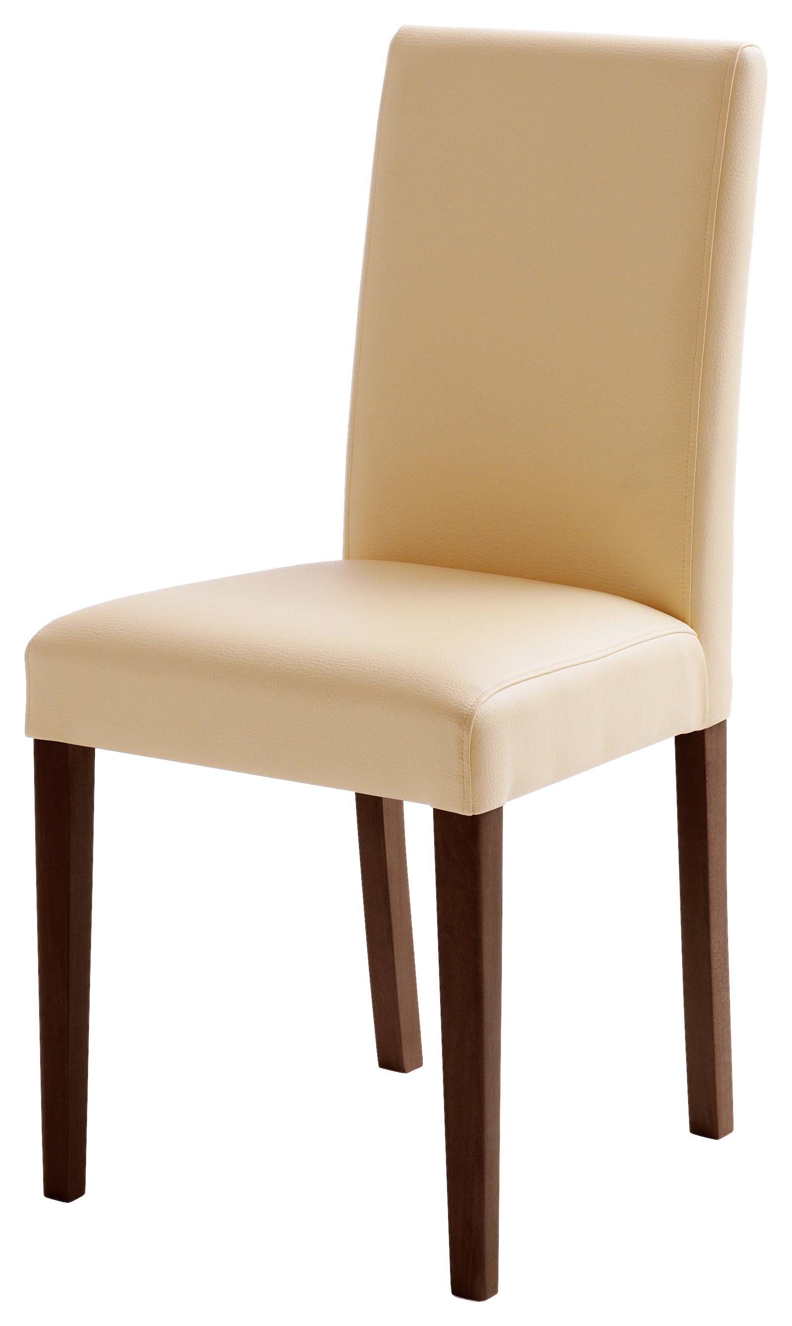 KRZESŁO FIX - beżowy/buk kolonialny, Konventionell, tkanina/drewno (44/92/57cm) - Carryhome