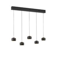 LAMPA WISZĄCA LED 15262-18 BALLINI - czarny, Design, tworzywo sztuczne/metal (110/10/220cm) - Just Light