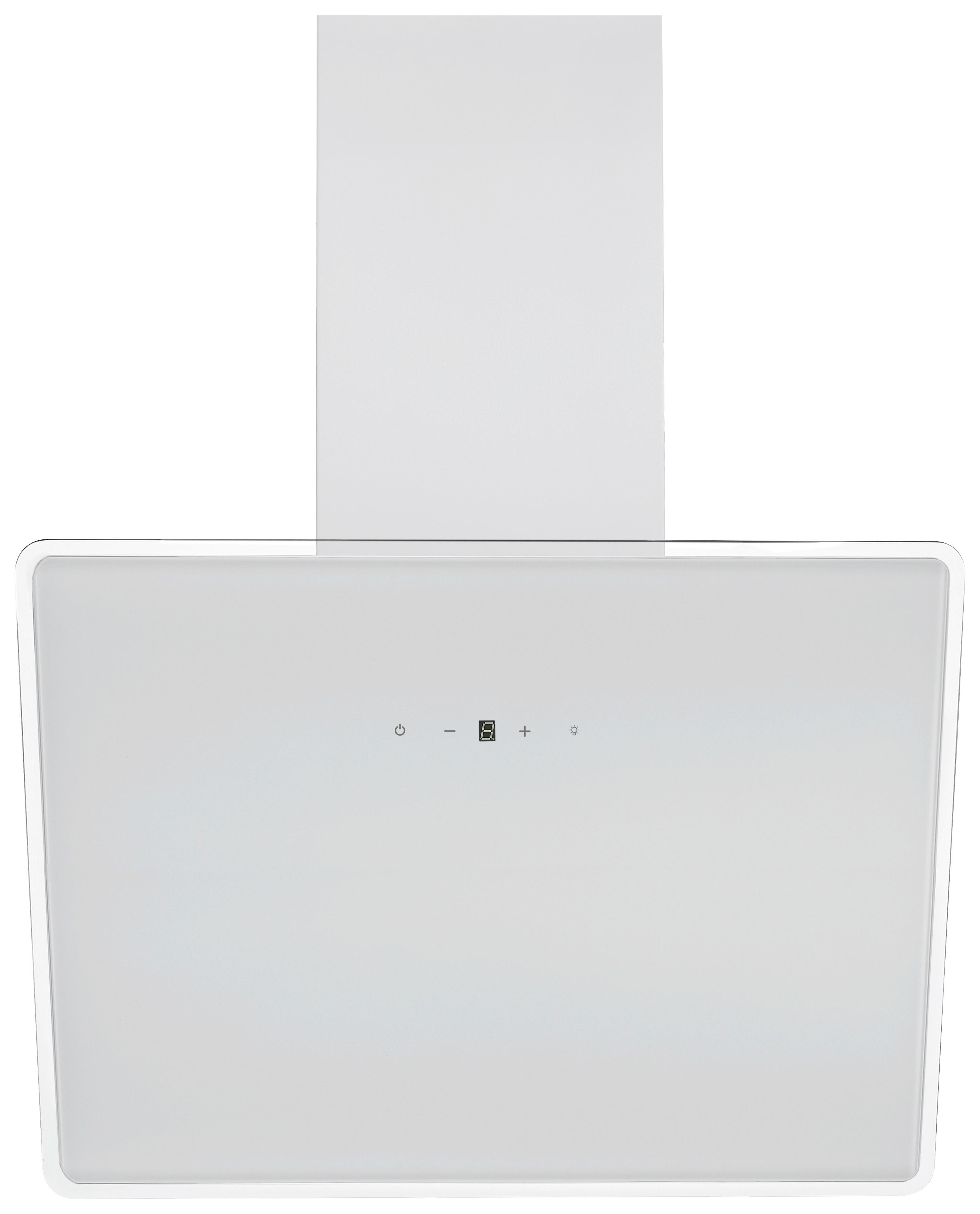 Kuhinjska Napa Lora, 60cm - bela, Basics, kovina/steklo (59,5/75-110/38,5cm) - Respekta