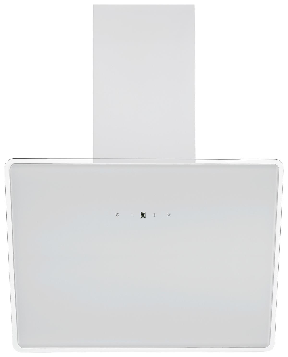 Kuhinjska Napa Lora, 60cm - bela, Basics, kovina/steklo (59,5/75-110/38,5cm) - Respekta