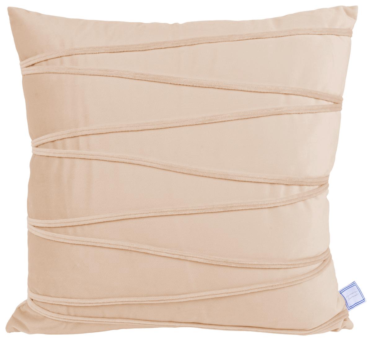 ZIERKISSENSET PAULINA 125 2ER-SET - Champagner, Konventionell (30x45/50x45cm)