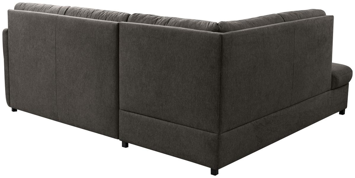 Kutna Garnitura Gusto - smeđa/crna, Basics, tekstil/drvo (200/240cm) - Modern Living