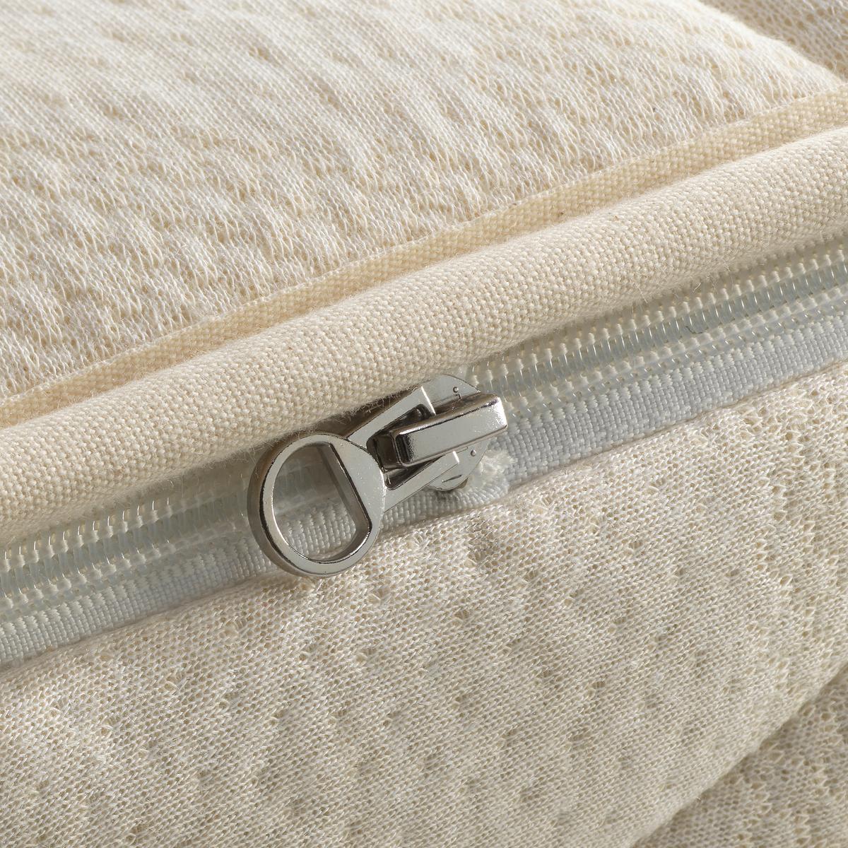 Latexmatratze Waldgrün L700 ca. 90x200 cm Weiß - Weiß, Basics, Textil (90/200cm) - Linea Natura