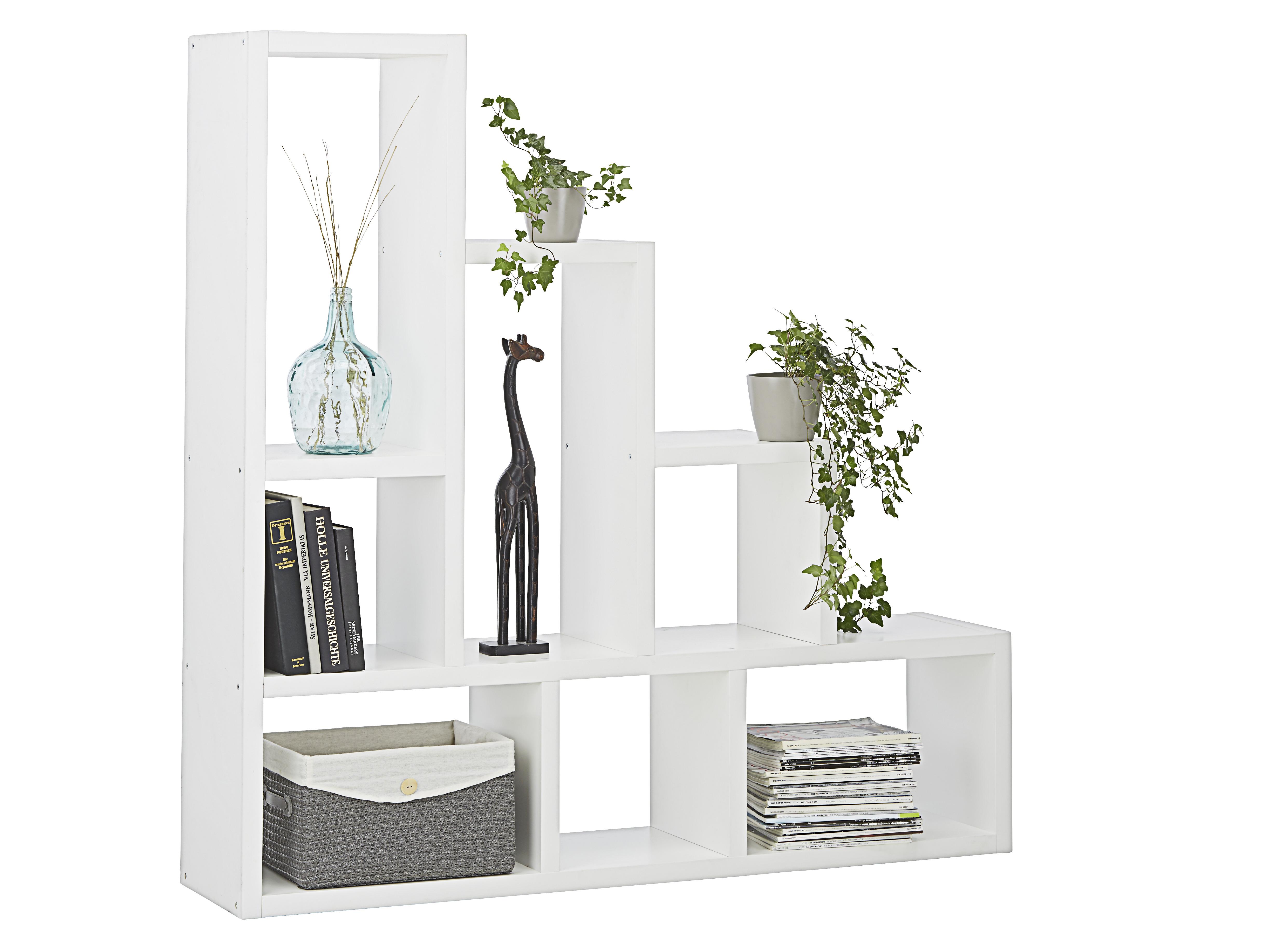 Raumteiler in Weiss - Weiss, Modern, Holzwerkstoff (155/155/35cm) - Modern Living