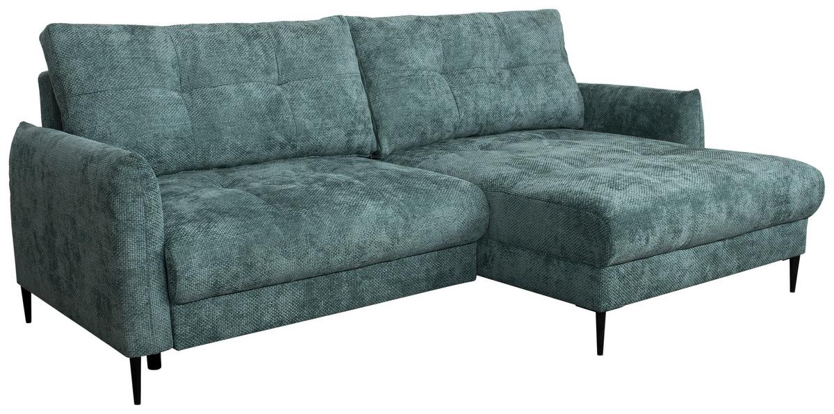 Coltar POLIS - turcoaz, Modern, textil (221/142cm) - Based