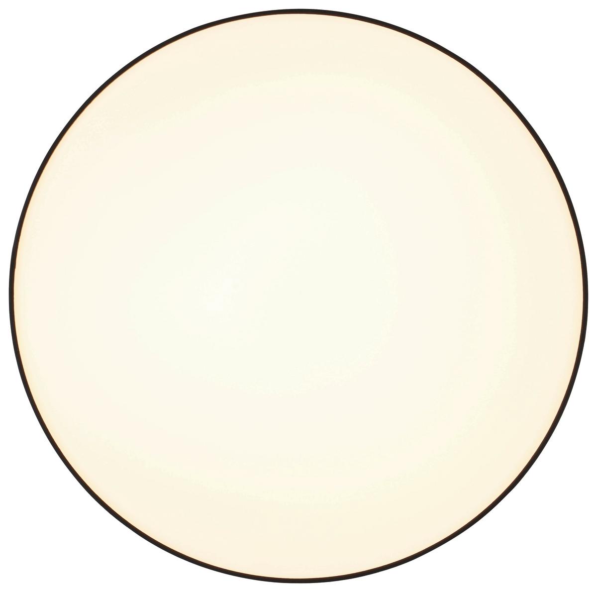 LAMPA SUFITOWA LED CHRISTINA - czarny/biały, Trend, tworzywo sztuczne/metal (60/11cm) - Novel