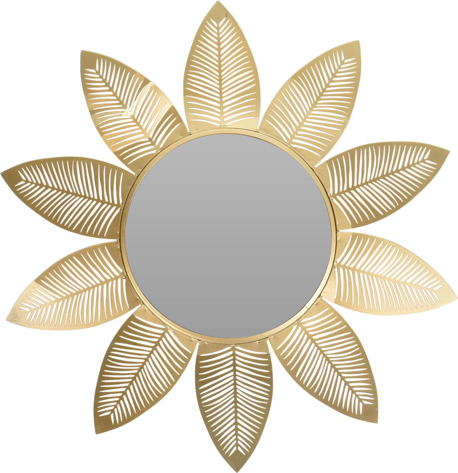 Fali Tükör Sunflower - fém (55cm)