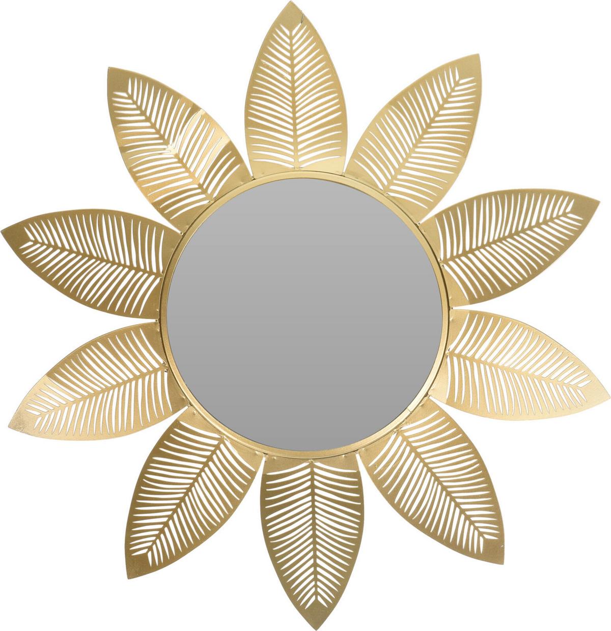Fali Tükör Sunflower - fém (55cm)