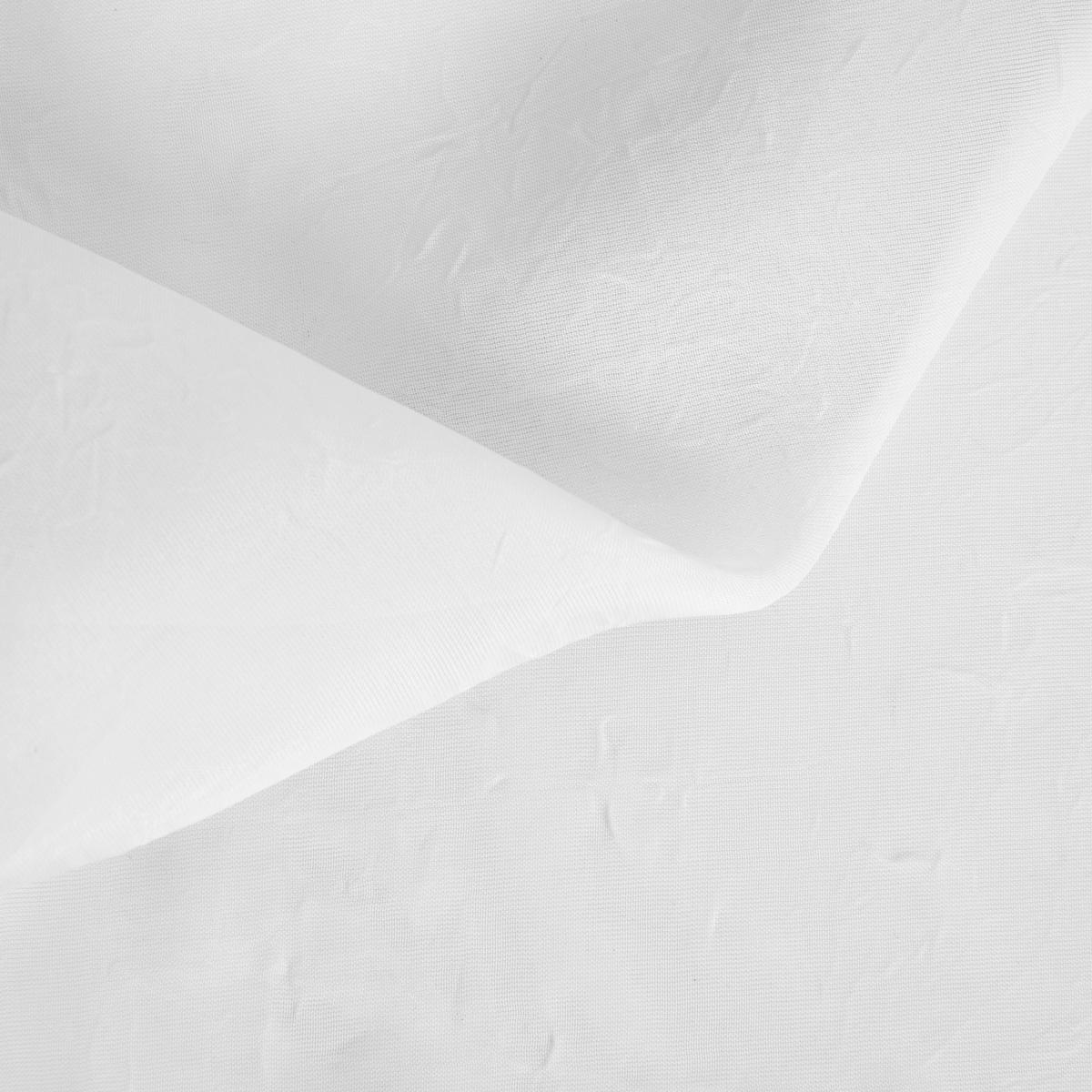 ZASŁONA GOTOWA 0084449 MATHIS BLANC - biały, Basics, tkanina (280/280cm)