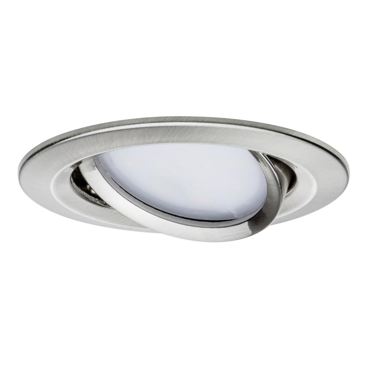Deckenleuchte Nova in Alufarben max. 6,5 Watt - Basics (8,4cm) - Paulmann