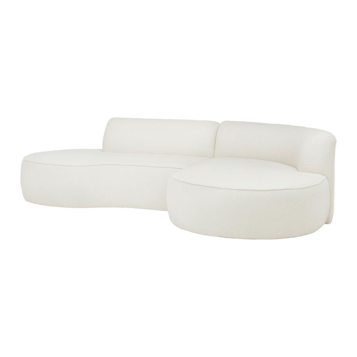 Kutna Garnitura Belmondo - crna/ecru, Moderno, tekstil/plastika (296/75/184cm) - Mömax