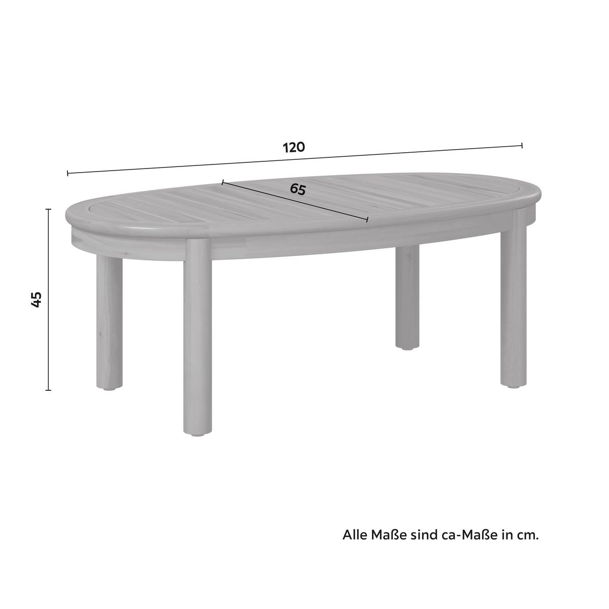 Kerti Garnitúra Belaya - diószínű/fehér, Modern, textil/fa (244/205cm) - Bessagi Garden