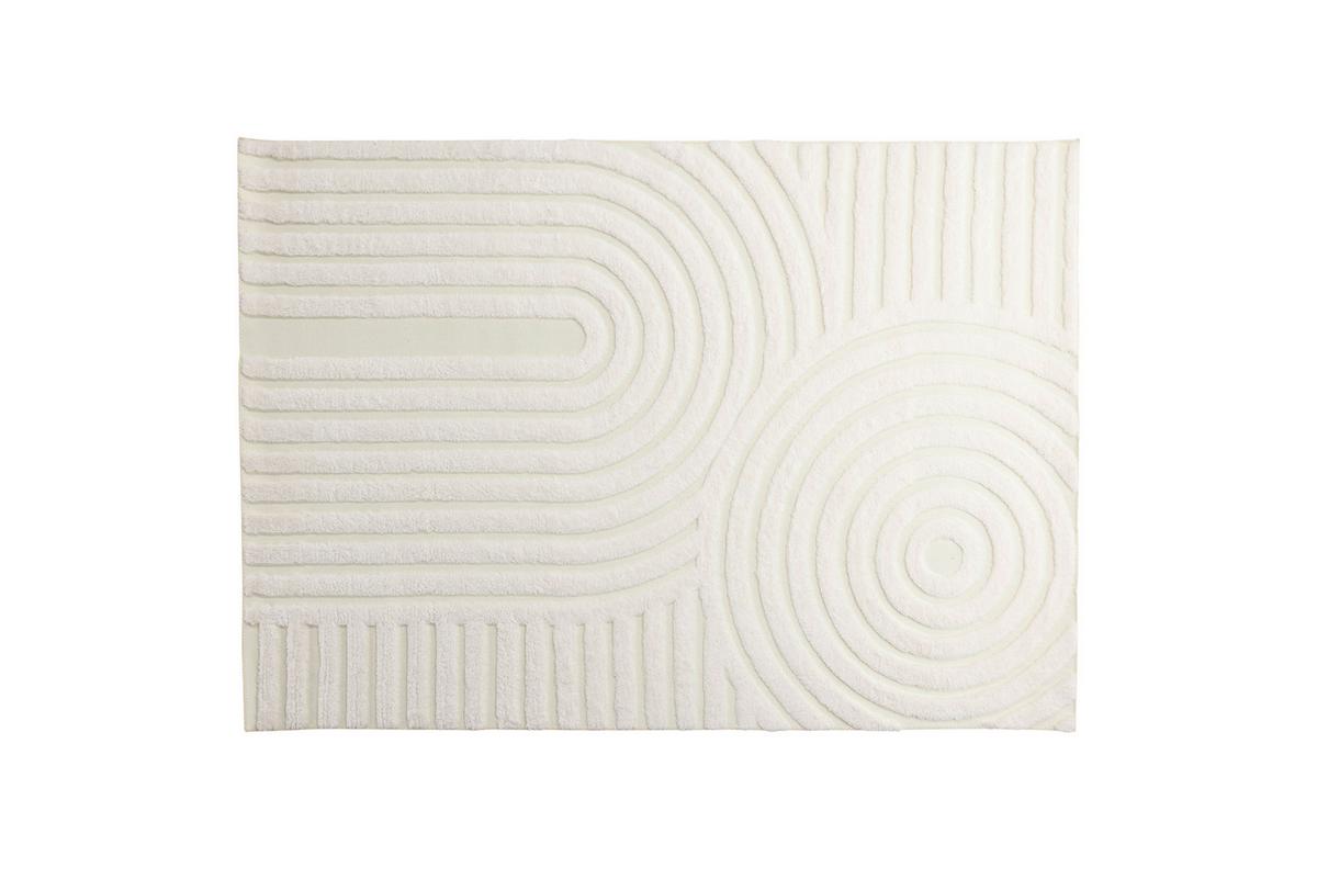 HOCHFLORTEPPICH NIKITA - Weiß, LIFESTYLE, Textil (290/200cm) - P & B