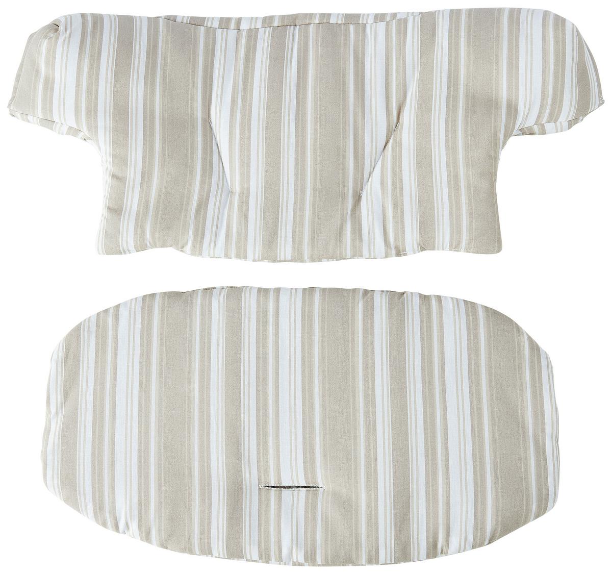 WKŁADKA DO WYSOKIEGO KRZESŁA LUNCH - beżowy, Basics, tkanina (25/50cm) - My Baby Lou