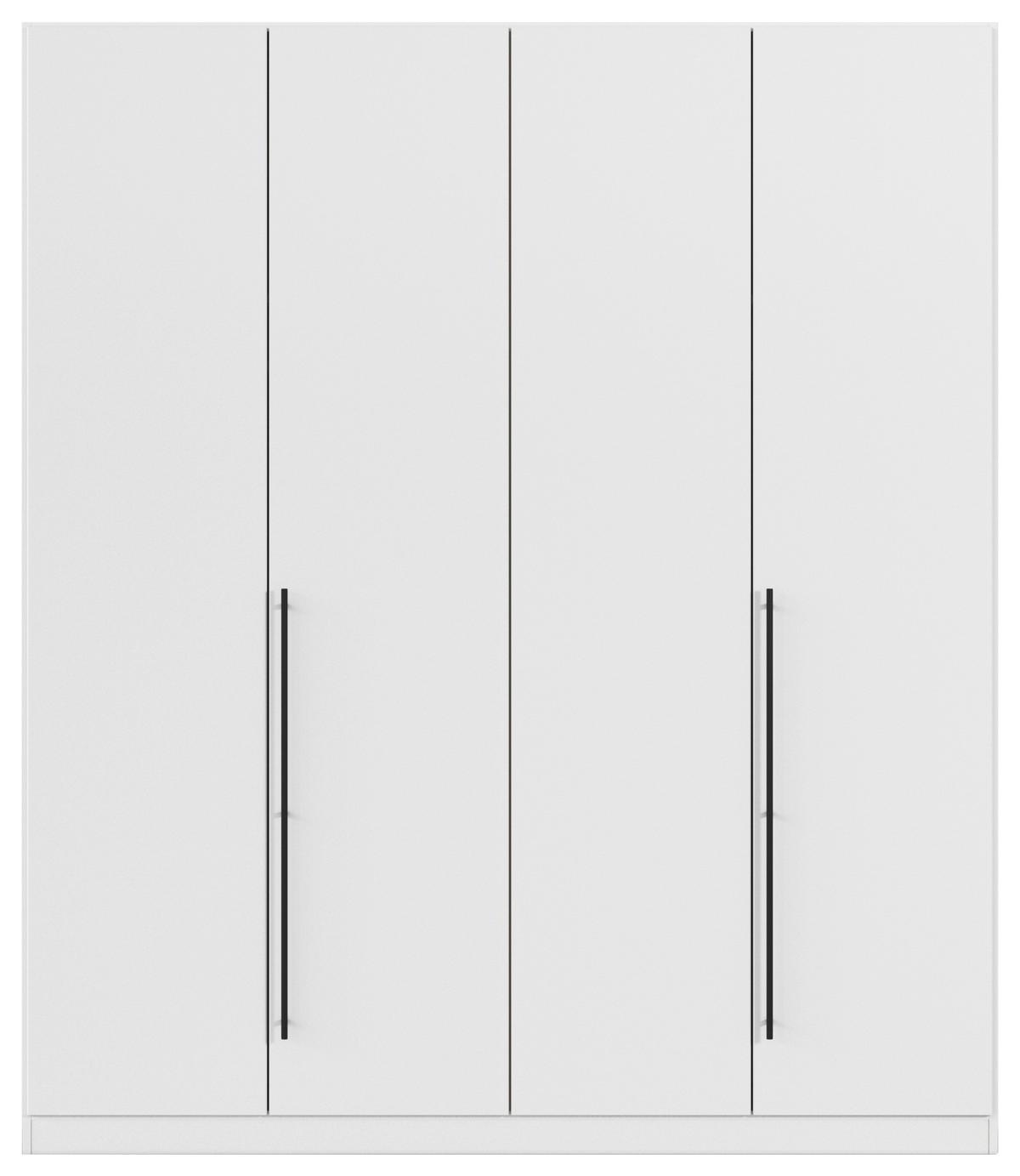 Șifonier Safari - alb/gri, Konventionell, material pe bază de lemn (181/210/54cm)