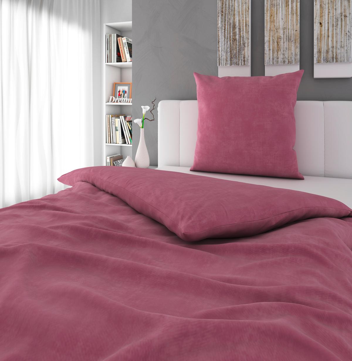 POŚCIEL 0123 STOWA 02 - fiolet, Konventionell, tkanina (135/200cm) - Novel