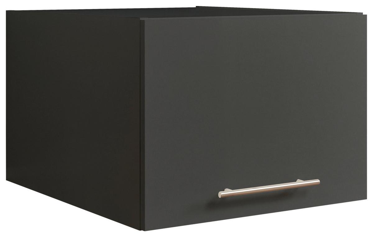 NADSTAWKA NA SZAFĘ LAUNDREEZY - kolor srebrny/antracytowy, Design, materiał drewnopochodny/metal (50/38/67,50cm)