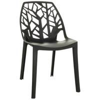 Stol Artifo Tri, Črna - črna, Basics, umetna masa (47/80/56cm) - MID.YOU