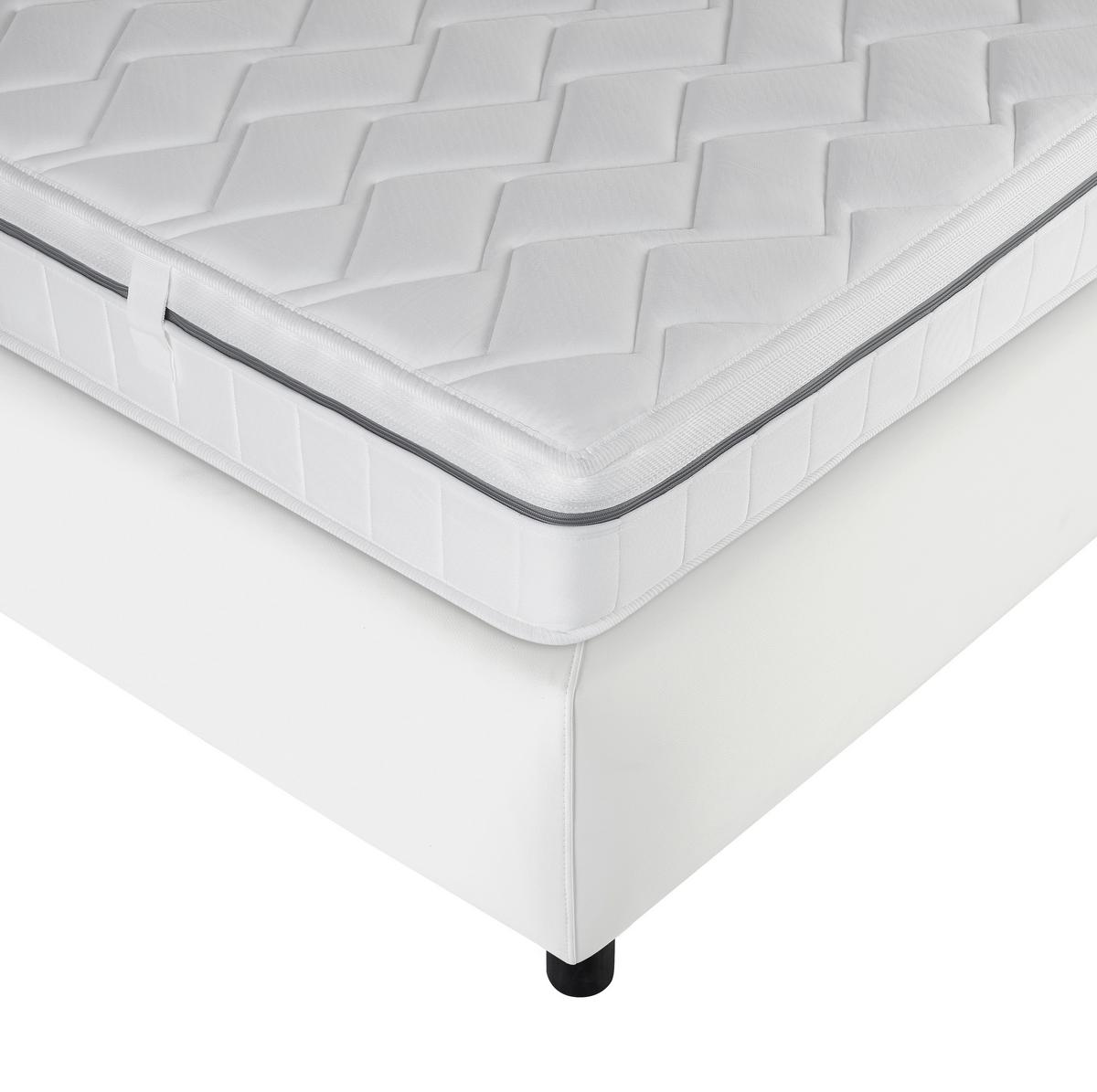 Kaltschaummatratze Air Wave 3D H2/3 ca. 140x200cm - Weiß, Basics, Textil (140/200cm) - MID.YOU