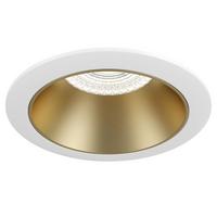 DECKENLEUCHTE SHARE - Weiss/Goldfarben, Trend, Metall (8.5/8,5/3,7cm) - MAYTONI
