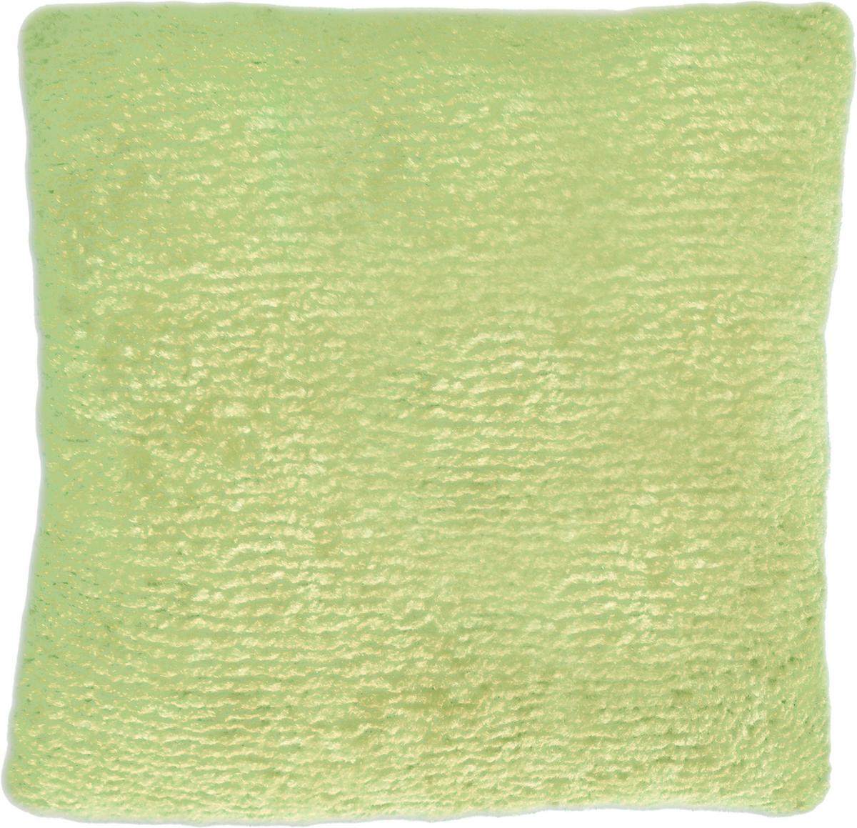 Zierkissen Teddy Grün ca. 45x45cm - Grün, Modern (45/45cm) - Modern Living