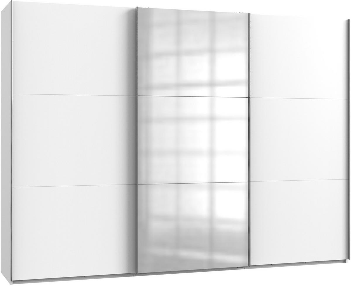 Ormar S Kliznim Vratima Level 36a - bijela/boje kroma, Moderno, drvni materijal (300/216/65cm) - MID.YOU