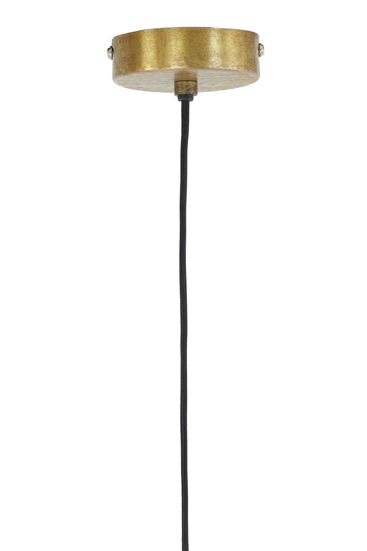 LAMPA WISZĄCA 3036020 KYLIE - kolor brązu, Design, metal (30/30/26cm) - Light & Living