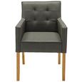 Stuhl Grau - Grau, MODERN, Holz (58/88/53cm) - Zandiara Stuhl Grau - Grau, MODERN, Holz (58/88/53cm) - Zandiara
