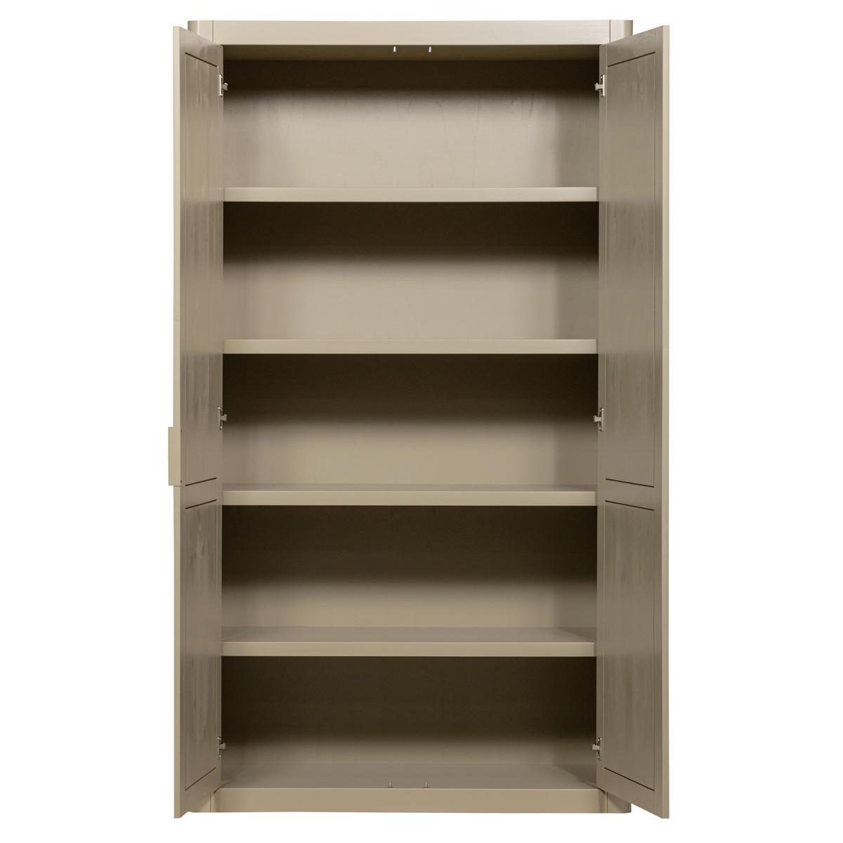 Mehrzweckschrank Gunnar Schlammfarben B: 120 cm - Schlammfarben, Design, Holz (120/217/48cm) - Livetastic