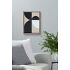 VÄGGDEKORATION CLEA - beige/ljusbrun, Basics, papper/trä (30/40/1,5cm) - Modern Living
