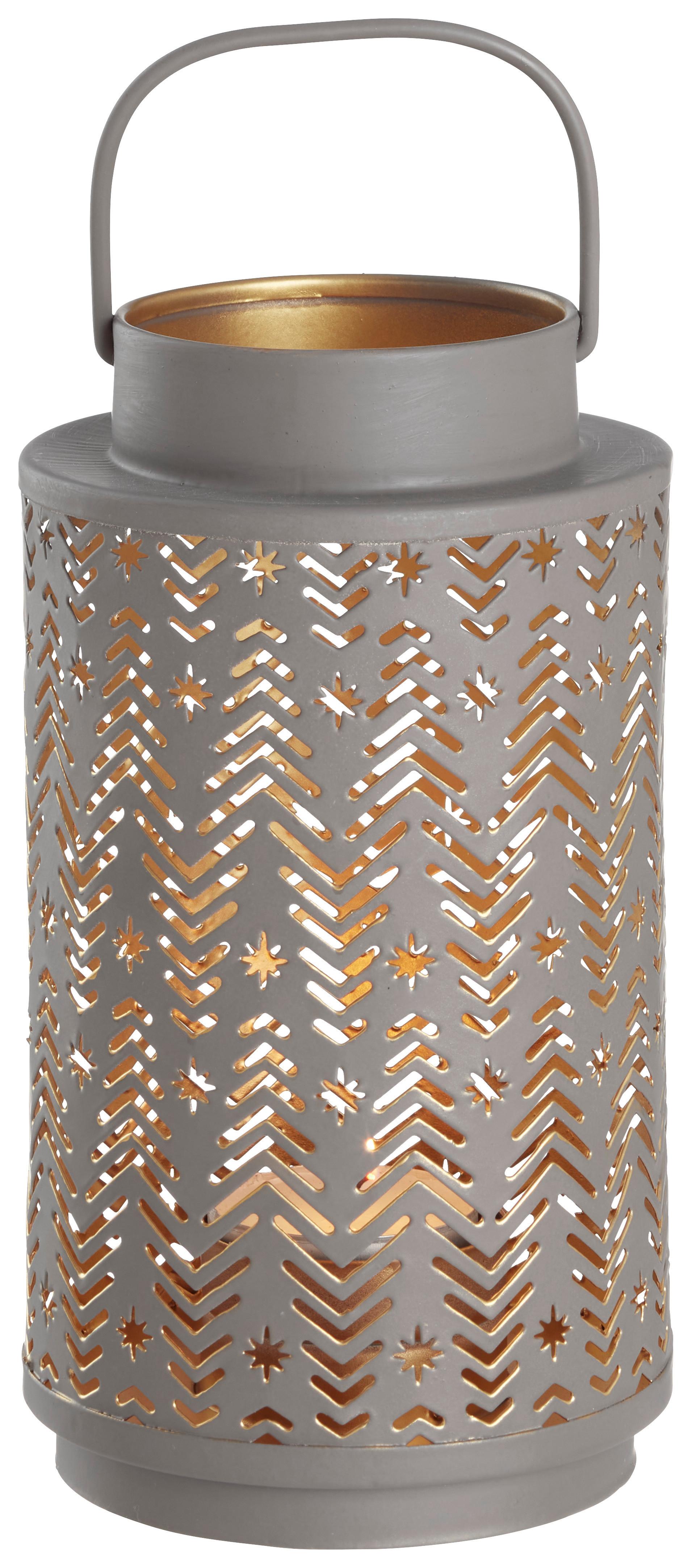 Svijećnjak Divan Divan - boje hrđe/bijela, metal (9/16cm) - Modern Living
