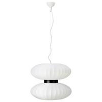 Hängeleuchte Daburu Pendant max. 40 Watt - Weiß, Basics, Textil/Metall (55/55/47cm) - Markslöjd