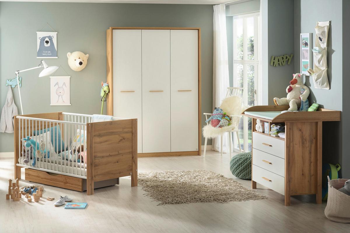 Dulap uși glisante Oslo Alb alpin cca. 175x210x59cm - alb, Konventionell, material pe bază de lemn (175/210/59cm) - Mömax