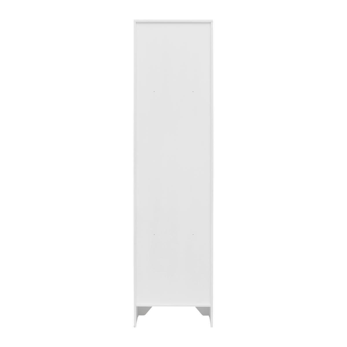 REGAL SETTO -TREND- - Weiss, Romantik / Landhaus, Holzwerkstoff (45/175/31cm) - Premium Living