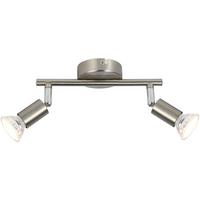 LED-Strahler Fritz max. 2x3 Watt - KONVENTIONELL, Metall (22,5/8/14,5cm) - Modern Living