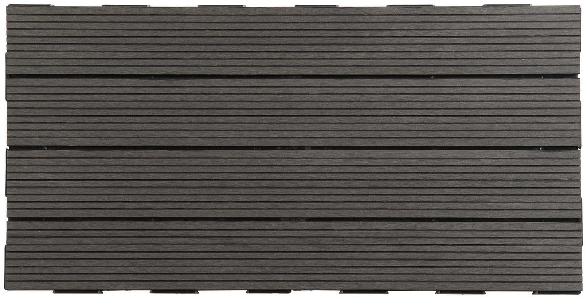 PŁYTKA TARASOWA DC-006 GREY - szary, Basics, tworzywo sztuczne (60/30/2cm) - Ambia Garden