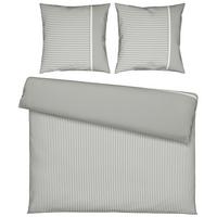 Bettwäsche Johannes XXL Hellgrau ca. 200x200cm - Hellgrau, KONVENTIONELL, Textil (200/200cm) - Mömax