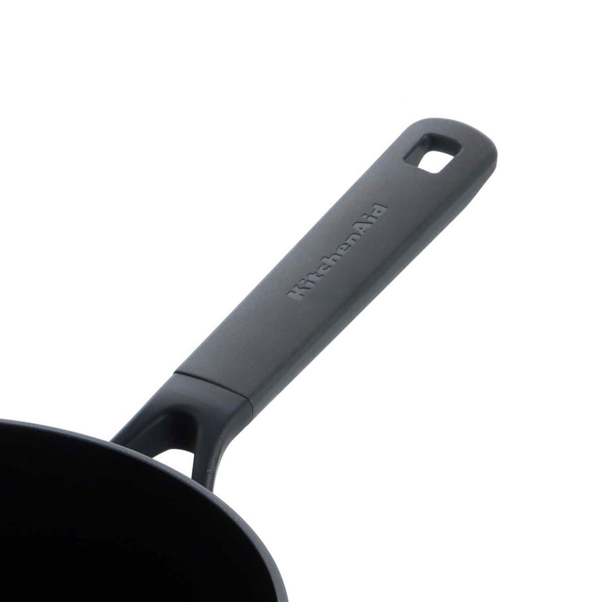 RONDEL Z RĄCZKĄ CLASSIC FORGED ALUMINIUM - czarny, Basics, tworzywo sztuczne/metal (20cm) - Kitchenaid