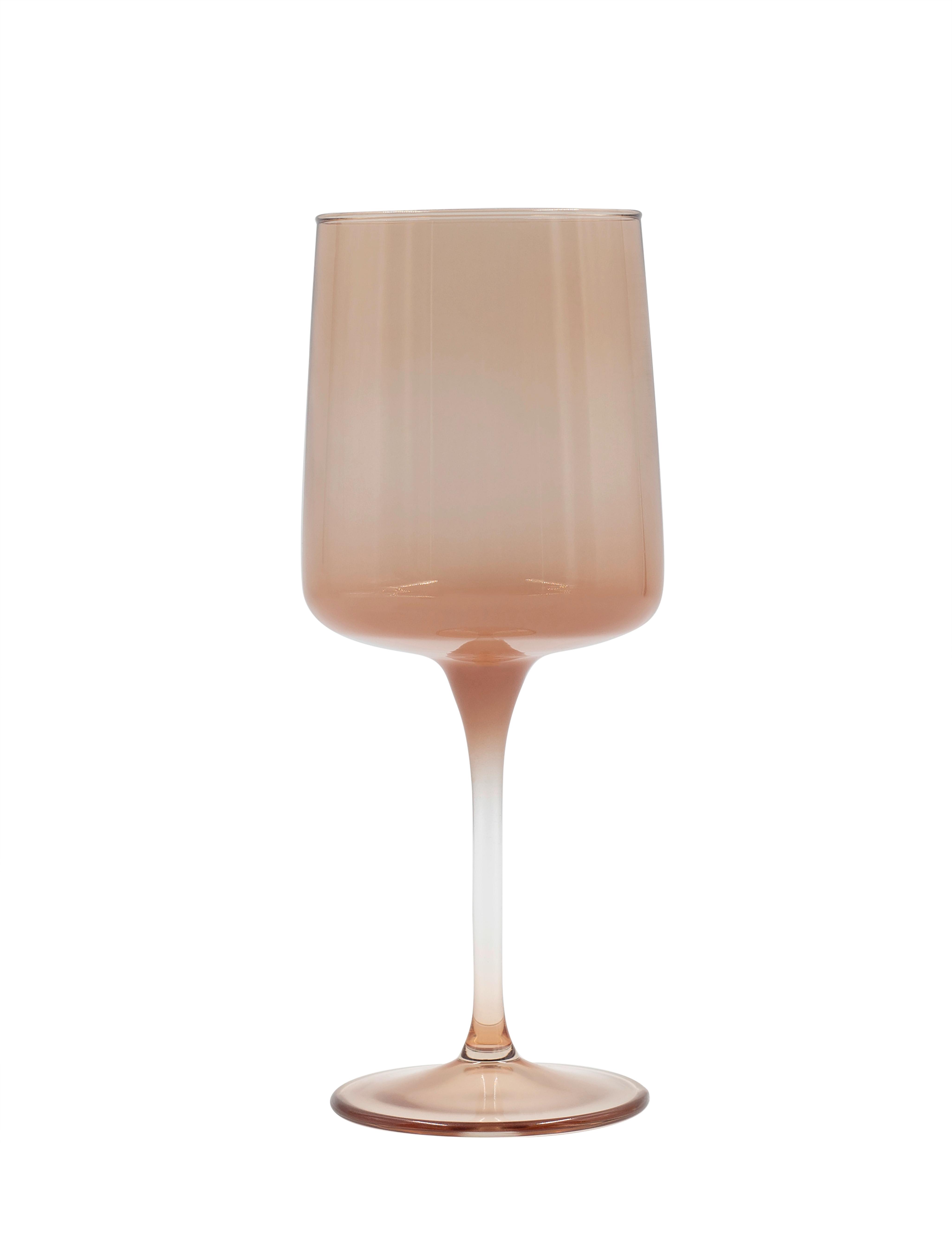 Weinglas Mocha Mokkafarben ca. 425ml - Mokka, MODERN, Glas (7,5/20,8cm) - Mömax