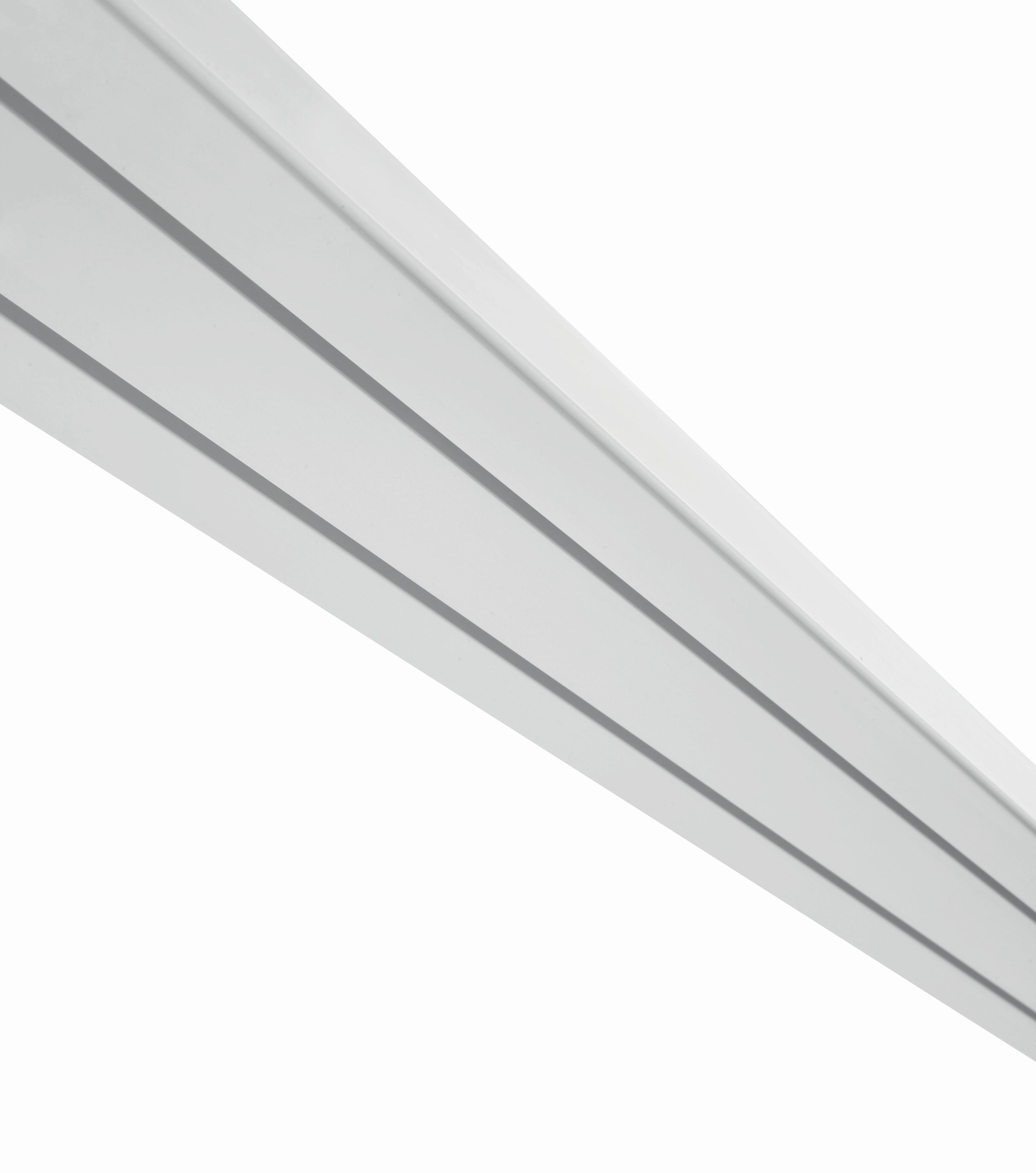 Șină pentru perdea AMELIE - alb, plastic (120/7.8/1.7cm) - Modern Living