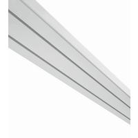 Vorhangschiene Amelie ca. 120cm - Weiß, Kunststoff (120/7.8/1.7cm) - Modern Living